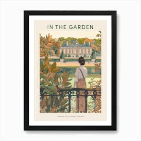 In The Garden Poster Chateau De Villandry Gardens France 1 Art Print