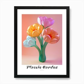 Dreamy Inflatable Flowers Poster Portulaca 2 Poster