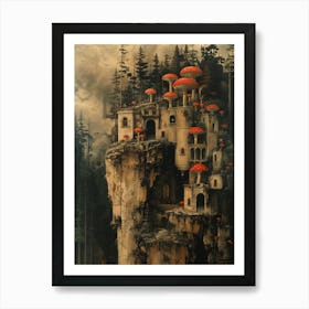 Fairytale Castle Art Print