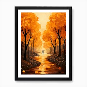 Modern Forest 6 Art Print