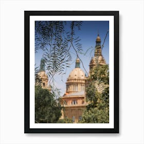 Cathedral Of Barcelona Art Print