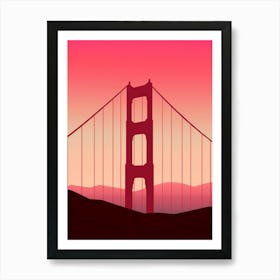 Golden Gate Bridge Art Print