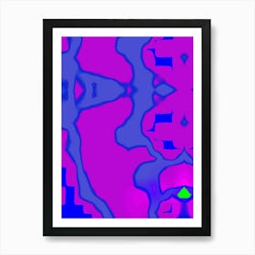 Psychedelic Abstract 1 Art Print