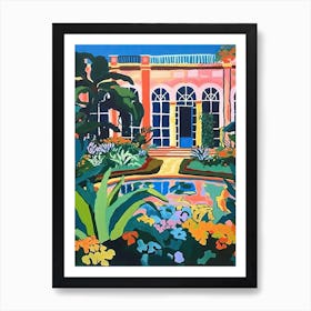 Birmingham Botanical Gardens Usa Painting 4 Art Print