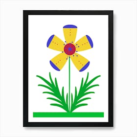 Yellow Flower Art Print