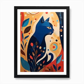 Blue Cat Affiche