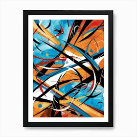 Abstract Painting 2240 Art Print