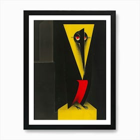 Bird In Black And Yellow Art Print