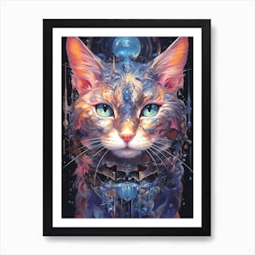 Cat In Space 1 Art Print