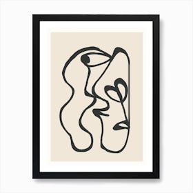 Minimal Abstract Art 10 Art Print