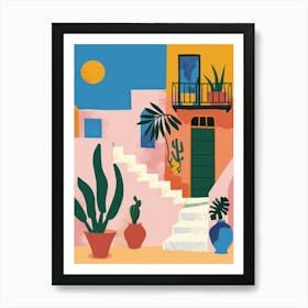 House In Mexico Art Print