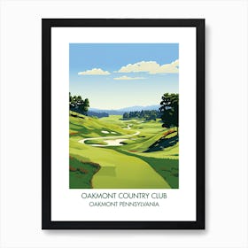 Oakmont Country Club   Oakmont Pennsylvania 1 Art Print