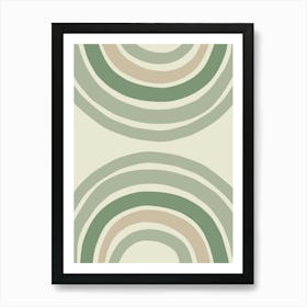 Green Abstract Art_2456424 Art Print