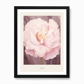 Floral Illustration Tulip 2 Poster Art Print