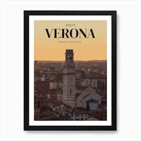 Travel Verona 1 Art Print