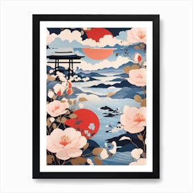 Asian Landscape 3 Art Print