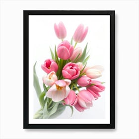 Pink Tulips 2 Art Print