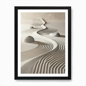 Sand Sculpture Art Print