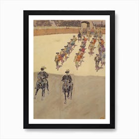 The Grand Entrance (1911), Edward Penfield Art Print