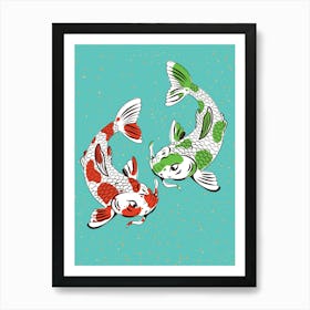 Koi Fish 1 Art Print