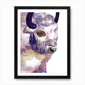 Buffalo Art Print