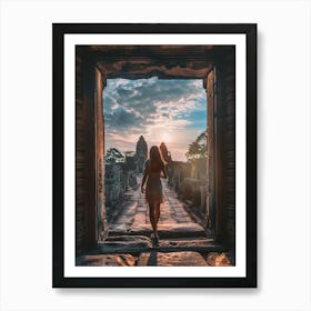 Angkor Temple Art Print