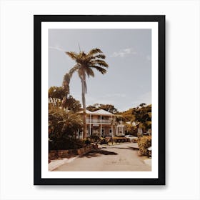 Retro Palm Art Print