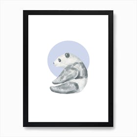 Watercolour Panda Art Print