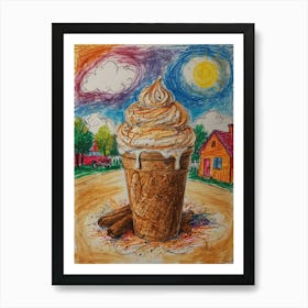 Ice Cream 2 Art Print