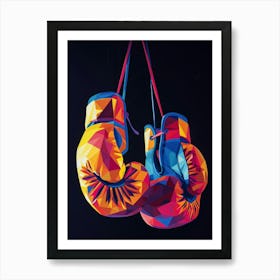 Boxing Gloves Poster