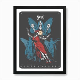 Ghost Dance Macabre 2 Art Print