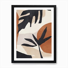 Abstract Leaves 3 Art Print