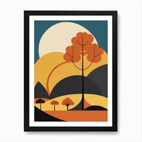 Autumn Landscape 2 Art Print