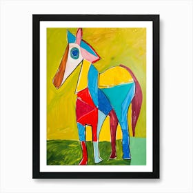 Abstract Horse Art Print