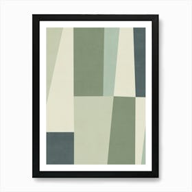 Composition Of Geometric Shapes 41 Art Print