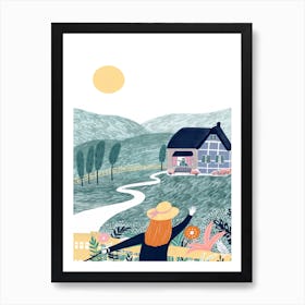 Country Side Art Print