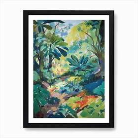 Kirstenbosch Botanical Gardens, South Africa, Painting 6 Art Print