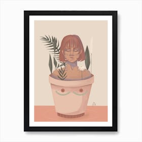 Take Your Time To Grow Art Print