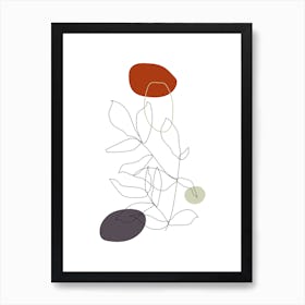 Talking About Botany Ii Art Print