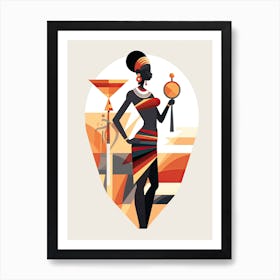 Tribal Essence Art Print