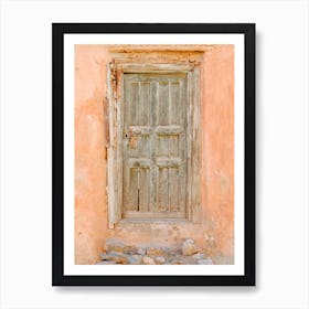 Old Door in Morocco Art Print