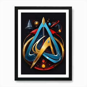 Star Trek Logo Art Print