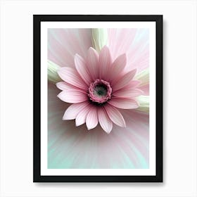 Gerbera Flower Art Print