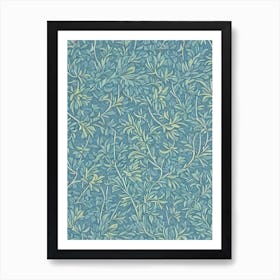 Blue Spruce 2 tree Vintage Botanical Art Print