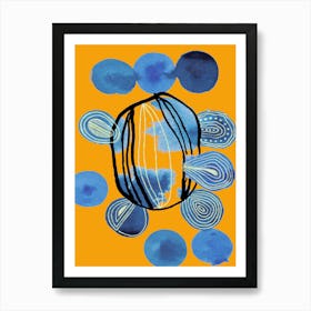 Blue Orange Affiche