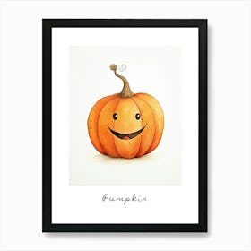 Friendly Kids Pumpkin 2 Poster Affiche