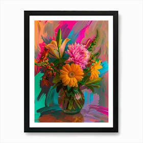 Flowers In A Vase Art Print