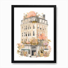 House Of Flowers New York 1 Art Print