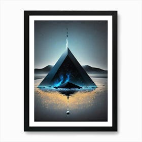 Pyramid Of Light Poster