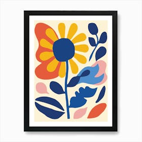 Flower Print 5 Art Print